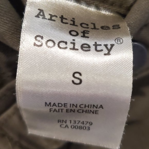 Articles of Society Jacket - Picture 4 of 5
